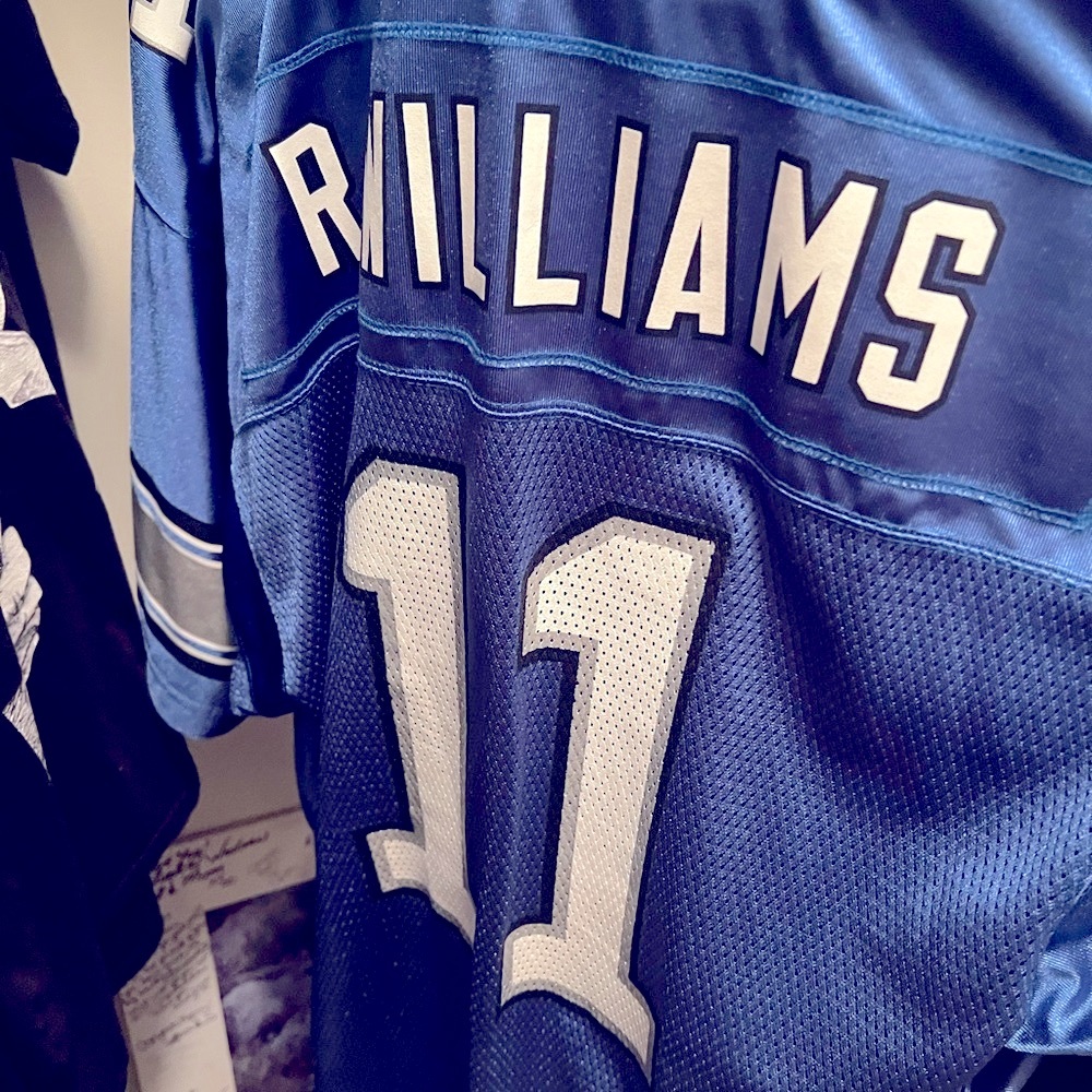 Roy Williams Detroit Lions Jersey Rookie Like New Vintage Deadstock